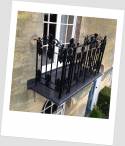 Cast Iron Window Balcony